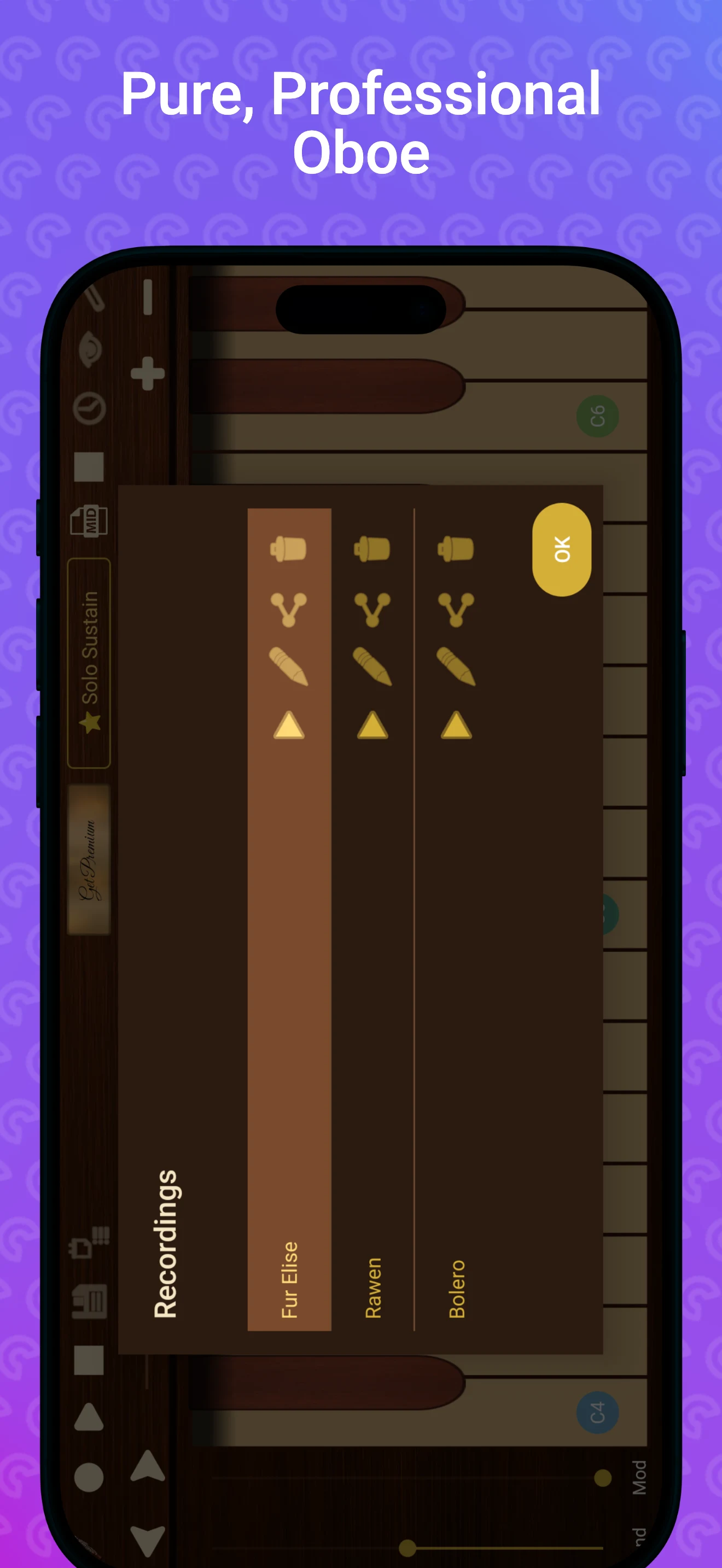 Professional Oboe screenshot